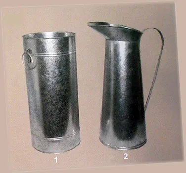 Paragüeros y Bastoneros en Latón (Red y Jarra) - Códigos 1201, 1141 - Artesanía Decorativa Matilde Lira