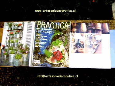 Publicación Destacada en Revista de Decoración - Artesanía Decorativa Matilde Lira